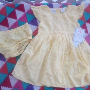 Koala kids yellow dress size 24m/2t